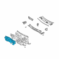 OEM 2004 Toyota Highlander Insulator Diagram - 55223-48080