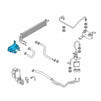 OEM 2021 Ford EcoSport Auxiliary Cooler Diagram - GN1Z-7890-D