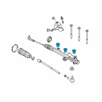 OEM Ford Gear Assembly Insulator Diagram - KK2Z-3C716-A