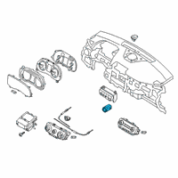 OEM 2020 Hyundai Kona SWTICH Assembly-Button Start Diagram - 93500-J9000-PGB