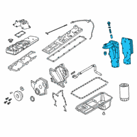 OEM 2019 Ram 2500 Oil Filter Diagram - 68447593AA