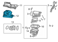 OEM Jeep Wrangler AIR INLET Diagram - 53011575AB