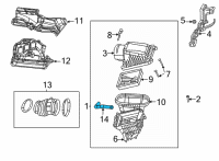 OEM Jeep Wrangler MAKE UP AIR Diagram - 53011516AA