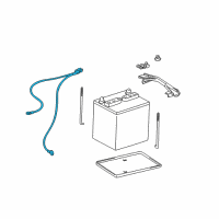 OEM Scion Negative Cable Diagram - 82123-52150