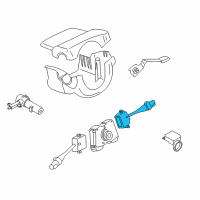 OEM 2005 Nissan Altima Switch Assy-Wiper Diagram - 25260-EA001