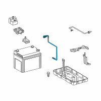 OEM 2011 Lexus GS450h Wire, Earth Diagram - 82284-30040