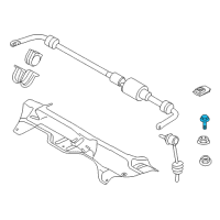 OEM BMW X5 Hex Bolt Diagram - 07-11-9-905-563