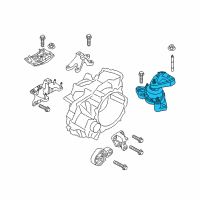 OEM 2013 Ford Explorer Front Mount Diagram - BB5Z-6038-F