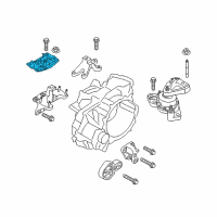 OEM 2014 Ford Explorer Upper Plate Diagram - FB5Z-6038-E