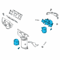 OEM 2018 Ford Flex Manifold With Converter Diagram - FB5Z-5G232-B