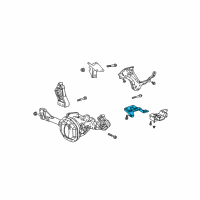 OEM Dodge Ram 1500 Bracket-Transmission Mount Diagram - 52020973AC