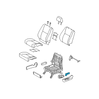 OEM 2005 Toyota Sequoia Lumbar Switch Diagram - 84920-0E010-B4