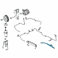 OEM 2016 Ram ProMaster 2500 Line-Power Steering Pressure Diagram - 68167921AD