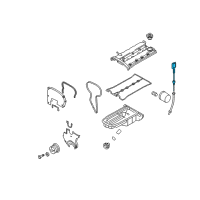 OEM 2005 Chevrolet Aveo Dipstick Diagram - 96376263