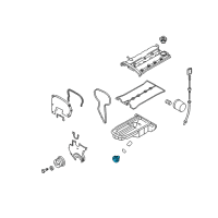 OEM 2005 Chevrolet Aveo Drain Plug Diagram - 94535699