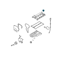 OEM 2008 Chevrolet Aveo Filler Cap Diagram - 96469205