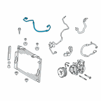 OEM 2020 Toyota Tundra Discharge Hose Diagram - 88711-0C210