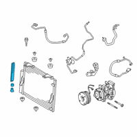 OEM Toyota Tundra Drier Desiccant Bag Diagram - 88474-12010