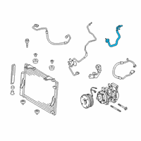 OEM 2020 Toyota Tundra Suction Pipe Diagram - 88710-0C700