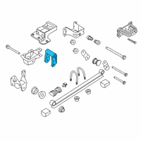 OEM 2020 Ford Transit-350 HD Shackle Diagram - KK3Z-5776-A