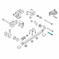 OEM Ford Transit Connect Lower Control Arm Bolt Diagram - -W712505-S442