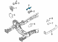 OEM 2018 Ford E-350 Super Duty Upper Bracket Diagram - HC2Z-6031-A