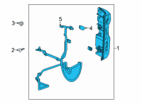 OEM 2022 Chevrolet Silverado 3500 HD Tail Lamp Diagram - 84782816