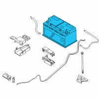 OEM BMW 750Li Batteries Diagram - 61210309270