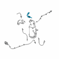 OEM 2019 Chevrolet Cruze EGR Temperature Sensor Diagram - 55495829