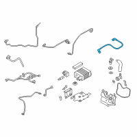 OEM 2018 Ford EcoSport Vent Hose Diagram - GN1Z-6758-A