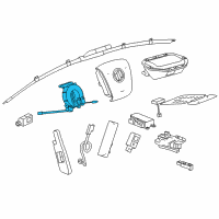 OEM Buick Encore Clock Spring Diagram - 22899138