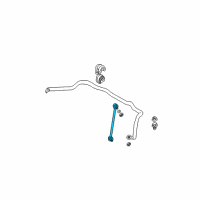 OEM BMW X5 Left Swing Support Diagram - 31-35-6-750-703