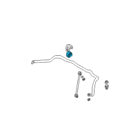 OEM 2002 BMW X5 Stabilizer Rubber Mounting Diagram - 31-35-1-097-021