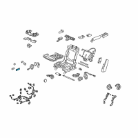 OEM 2011 Acura RL Switch Assembly, Passenger Side (8Way) Diagram - 81253-SJA-A02