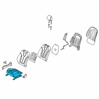 OEM 2019 Hyundai Veloster CUSHION ASSY-FR SEAT, RH Diagram - 88200-J3600-PME