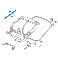 OEM Honda Stay Assembly, Tailgate Open Diagram - 74820-TGH-305