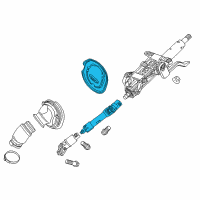 OEM 2019 Buick Regal TourX Intermed Shaft Diagram - 84393915