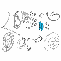 OEM 2014 Nissan NV3500 Disc Brake Pads Kit Diagram - D4060-1PA0A