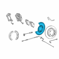 OEM Dodge Sprinter 3500 Plate Diagram - 4862661AA