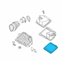 OEM Cadillac DTS Filter Diagram - 22676970