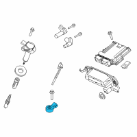 OEM 2014 Ford F-350 Super Duty Knock Sensor Diagram - AL3Z-12A699-A