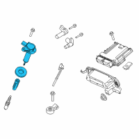 OEM 2016 Ford Mustang Ignition Coil Diagram - FR3Z-12029-A