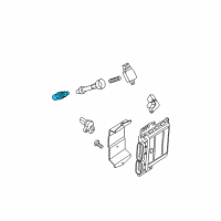 OEM Nissan Spark Plug Diagram - 22401-ZE01B