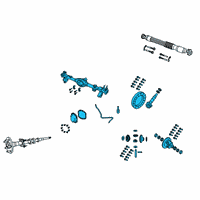 OEM 2022 Jeep Gladiator REAR COMPLETE Diagram - 68382821AN