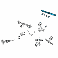 OEM Jeep Gladiator SHAFT-DRIVE Diagram - 68330598AB