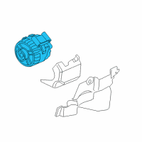 OEM 2007 Ford Mustang Alternator Diagram - 7R3Z-10346-CDRM