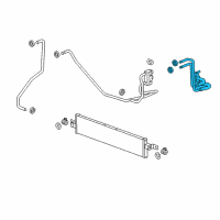 OEM GMC Inlet Hose Diagram - 84132340