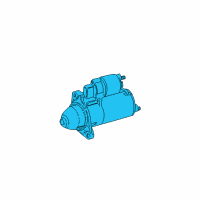 OEM 1999 Ford F-250 Super Duty Starter Diagram - 8U2Z-11V002-BARM