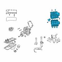 OEM Ram 1500 Engine Intake Manifold Diagram - 53034181AD