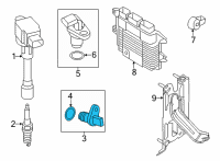 OEM Nissan Sentra Crankshaft Position Sensor Diagram - 23731-1KC0B